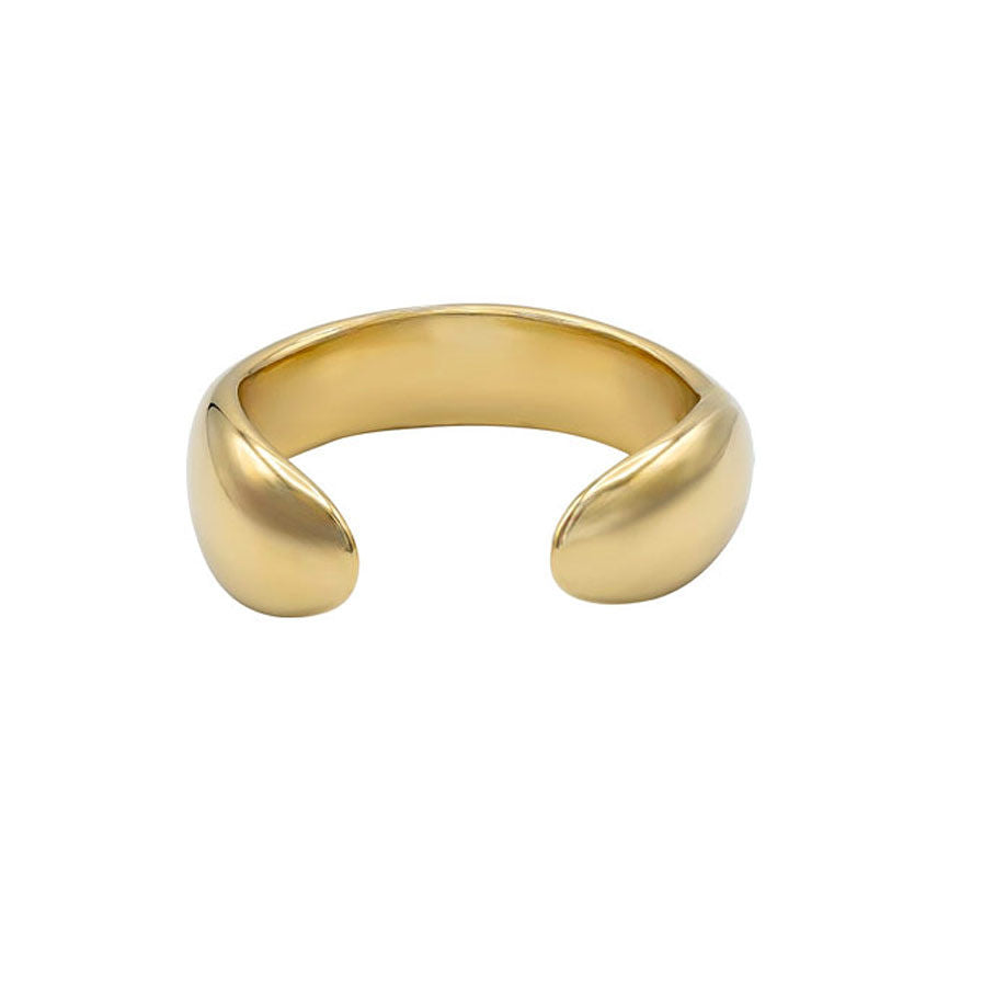 Wide Open Band Cuff Ring | Sia Ecdunia