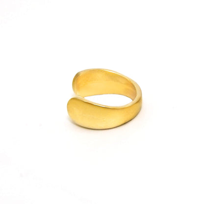 Sia Wide Adjustable Open Ring - Unisex