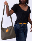 The Mini Amani Crossbody Bag - Green