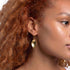 Smooth Brass Leverback Drop Earrings | Zizi Ecodunia