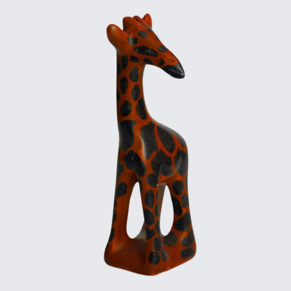 Hand Carved Giraffe Soapstone Sculpture