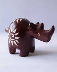 Cartoon Soapstone Animals - Rhino