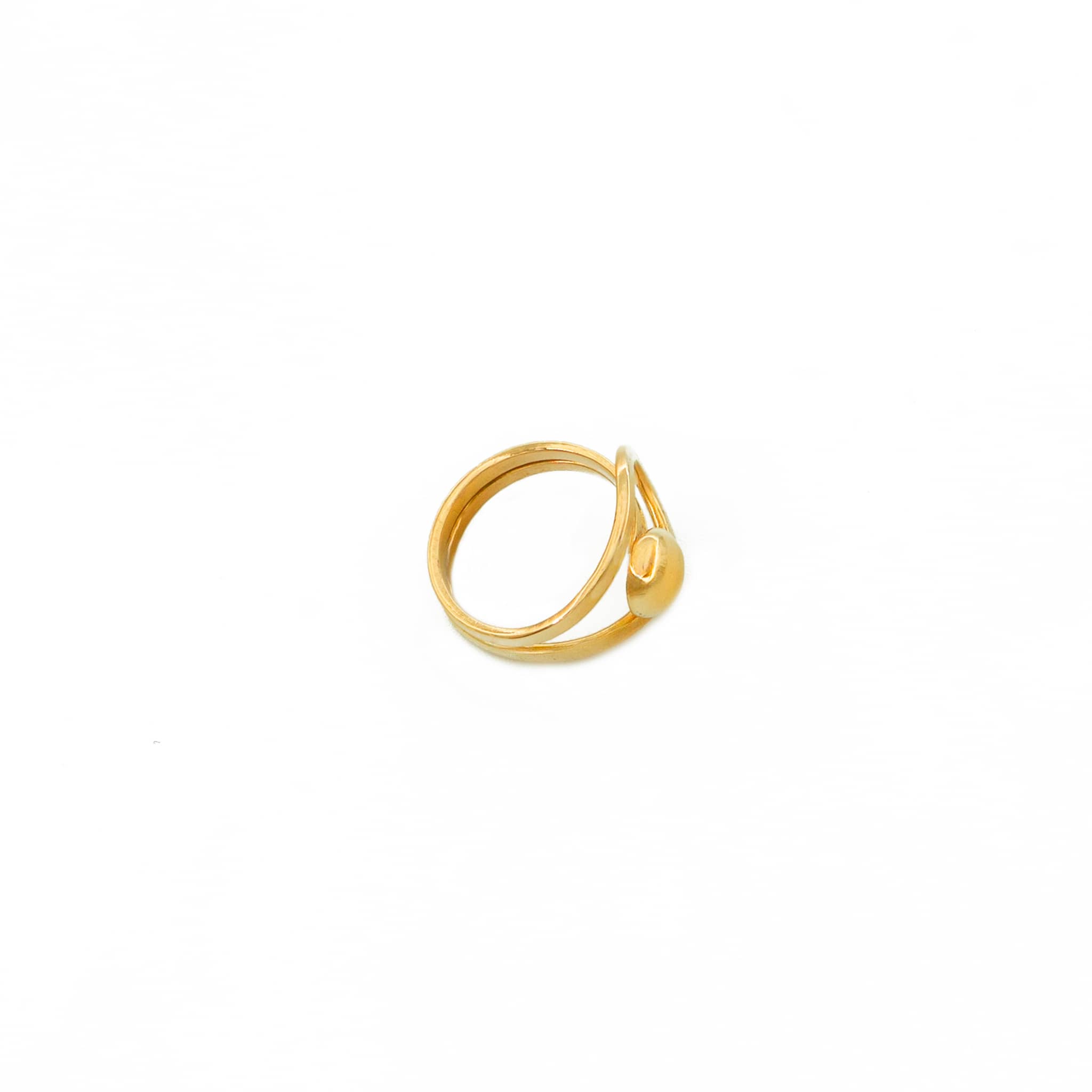 Sola Brass Boucle Ring