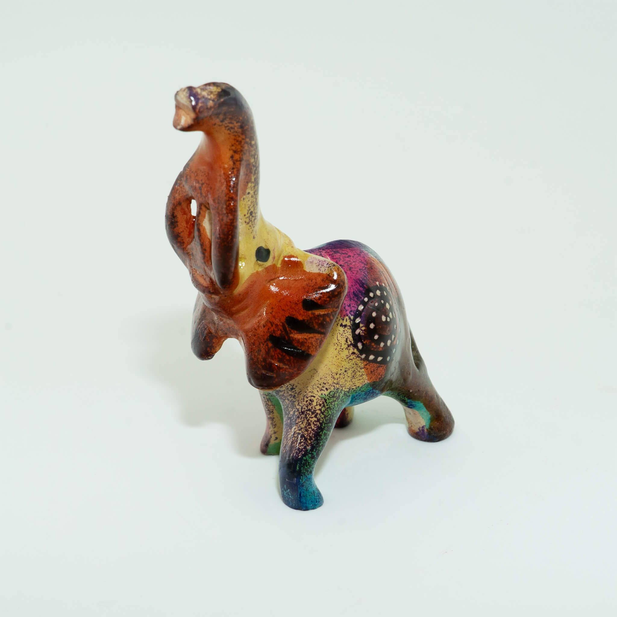 Hand Carved Elephant Soapstone Sculpture