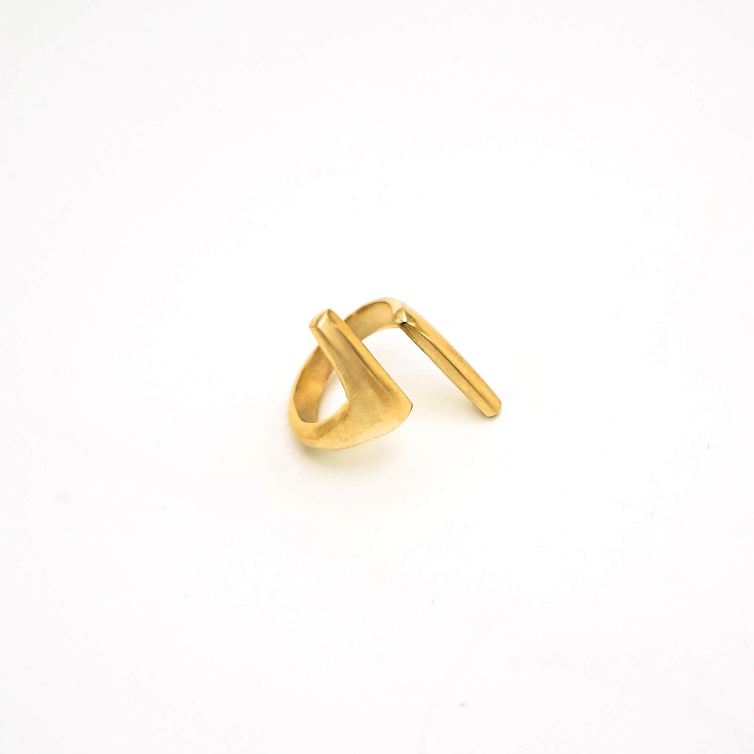 Taa Adjustable Intial Double Parallel Bar Ring