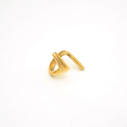 Taa Adjustable Intial Double Parallel Bar Ring