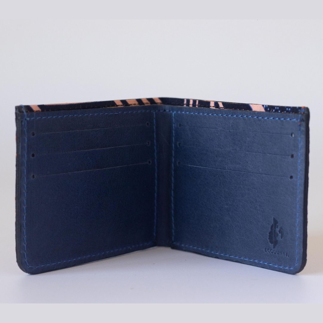 Genuine Slim Fish Wallets - Bifold Fish Leather Wallet 