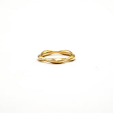 Brass Band Ripple Ring | Taraji Ecodunia