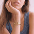 Teardrop Asymmetrical Cuff Bracelet | Shaba _ Ecodunia
