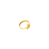 Tende Sacred Triangular Stacking Ring