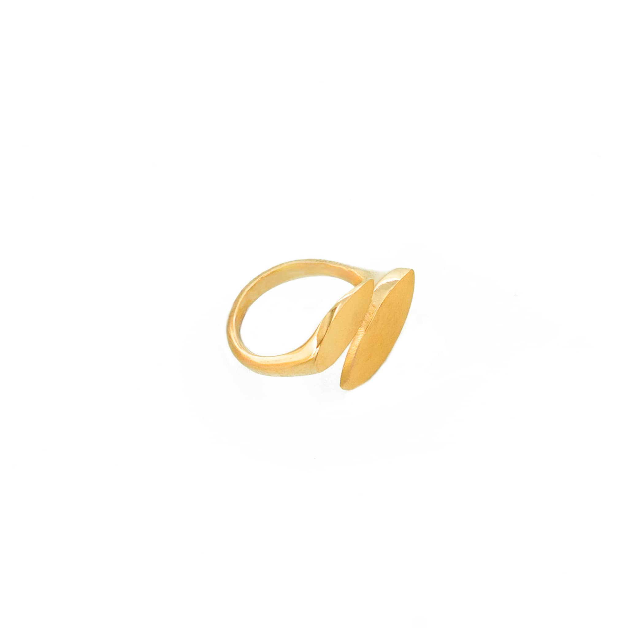 Asymmetrical Droplet Wrap Ring | Tiwa