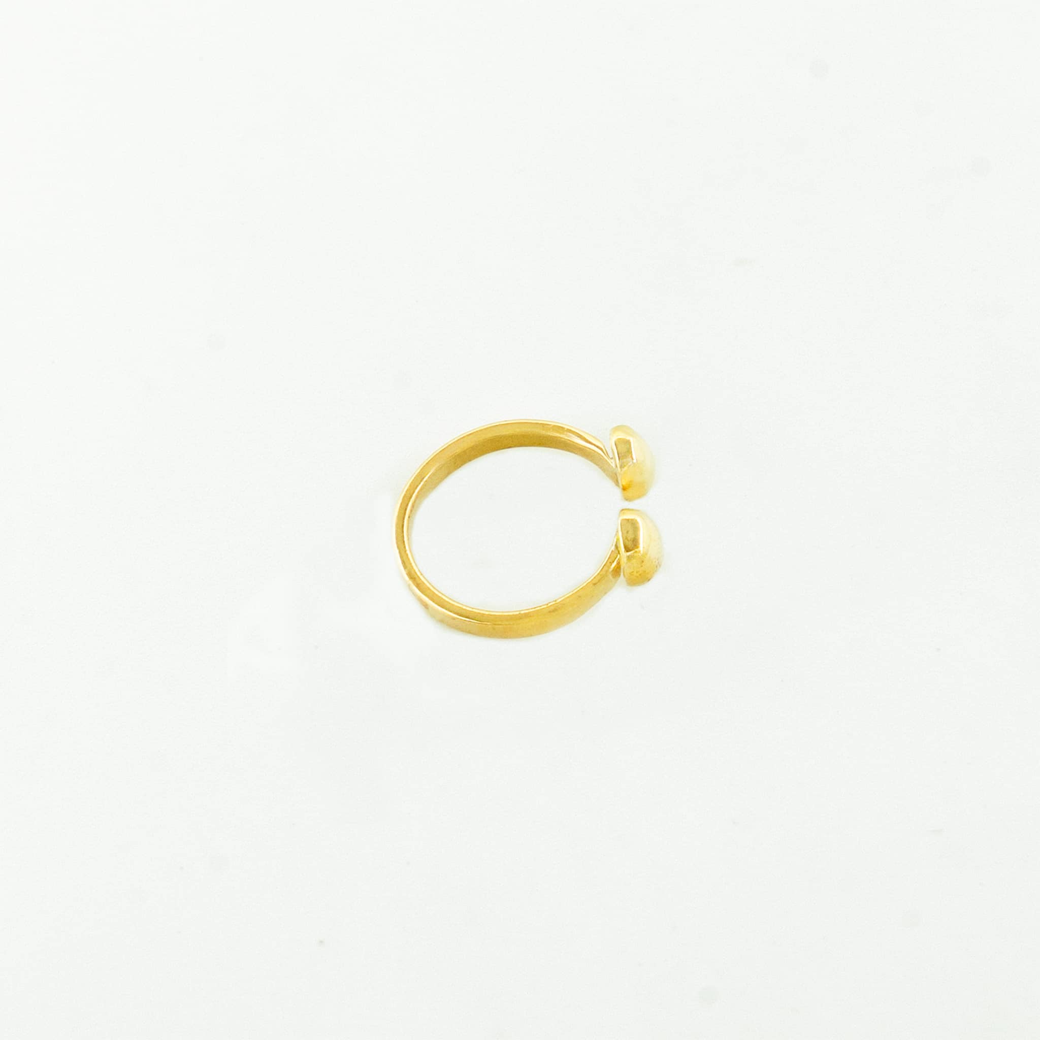 Tone Adjustable Double Ball Ring for Men and Women