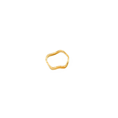 Tosha Round Wave Ring