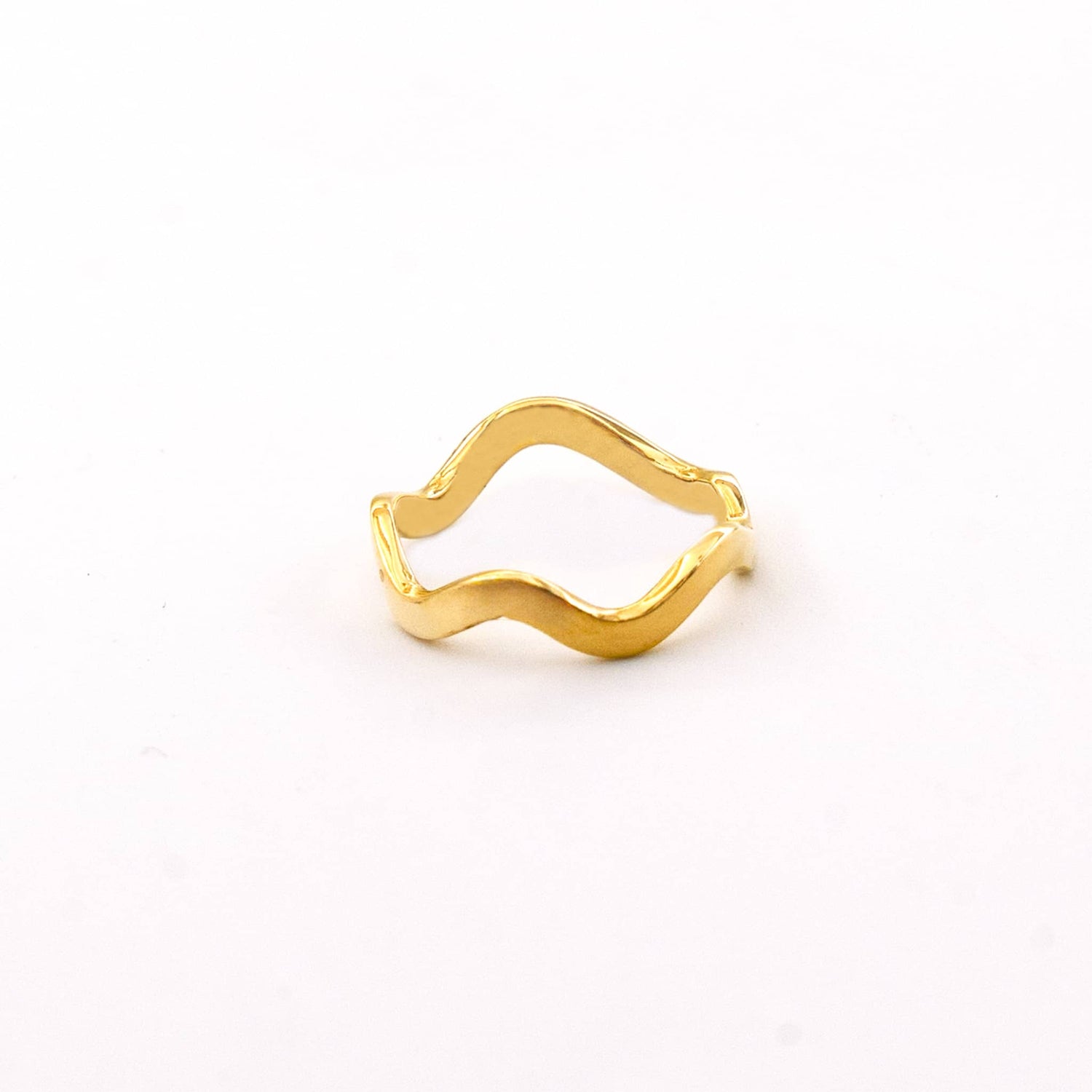 Tosha Round Wave Ring