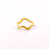 Tosha Round Wave Ring