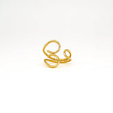 Tuli Adjustable Loop Wire Wrap Ring