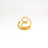 Tuli Adjustable Loop Wire Wrap Ring