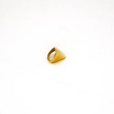 Tunu Adjustable Brass Statement Ring for Women Ecodunia
