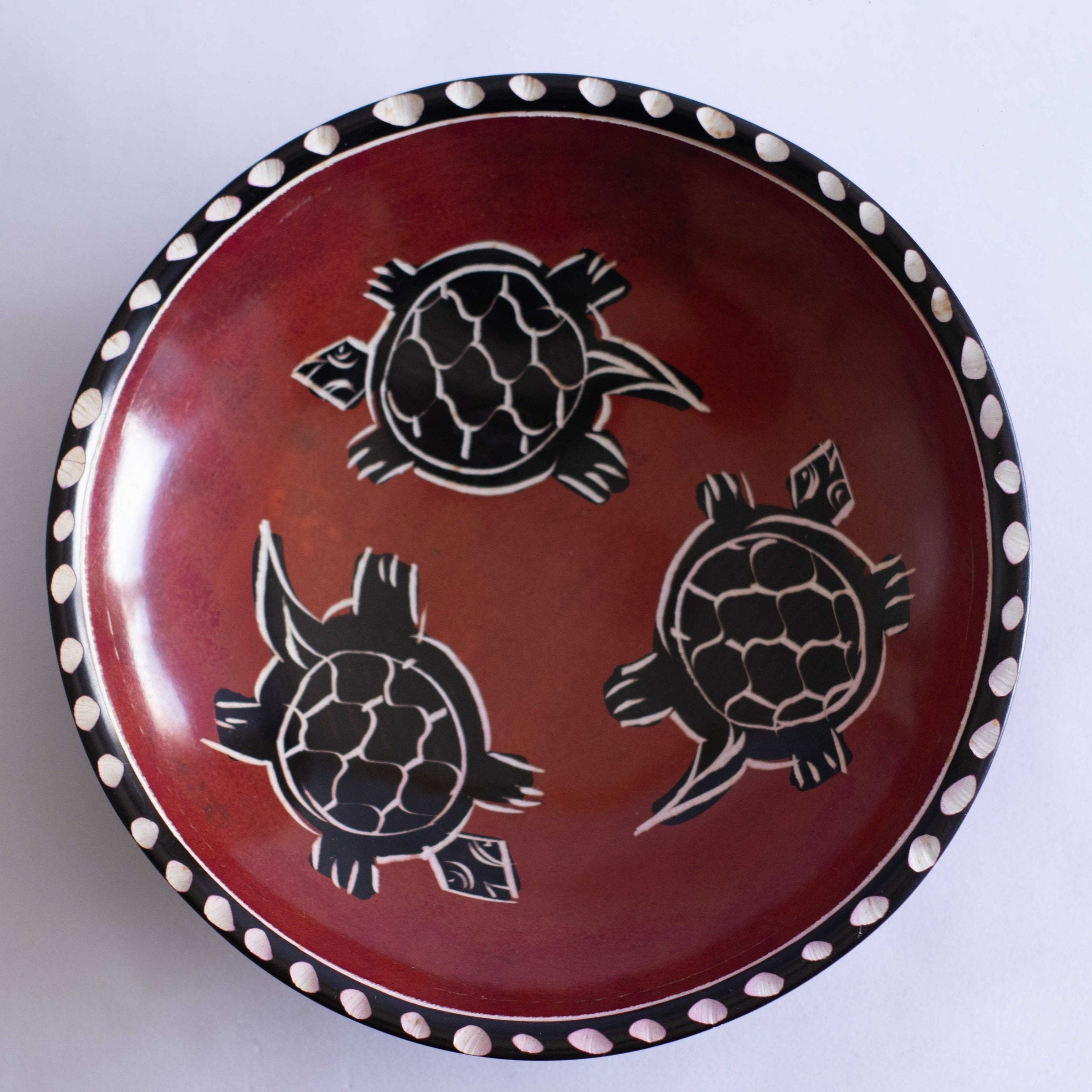 Soapstone Bowls - Animal Drawn