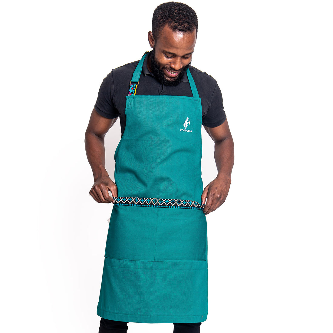 Jikoni Full Apron - Green