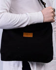 The Mini Amani Crossbody Bag - Black