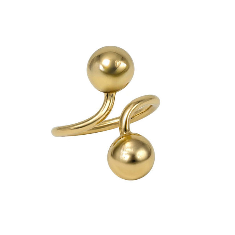 Adjustable Double Dot Wrap Ring | Twiga - EcoDunia