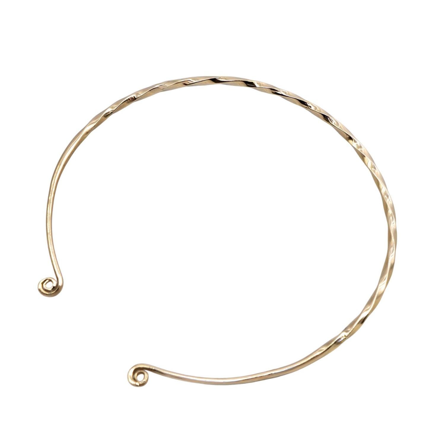 Uzi Open Collar Necklance Choker