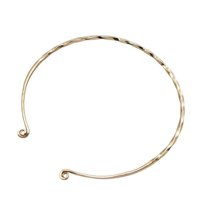 Uzi Open Collar Necklance Choker