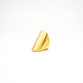 Uzi Oval Statement Ring for Women