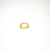 Wema Adjustable Minimalist Geometric Band Ring