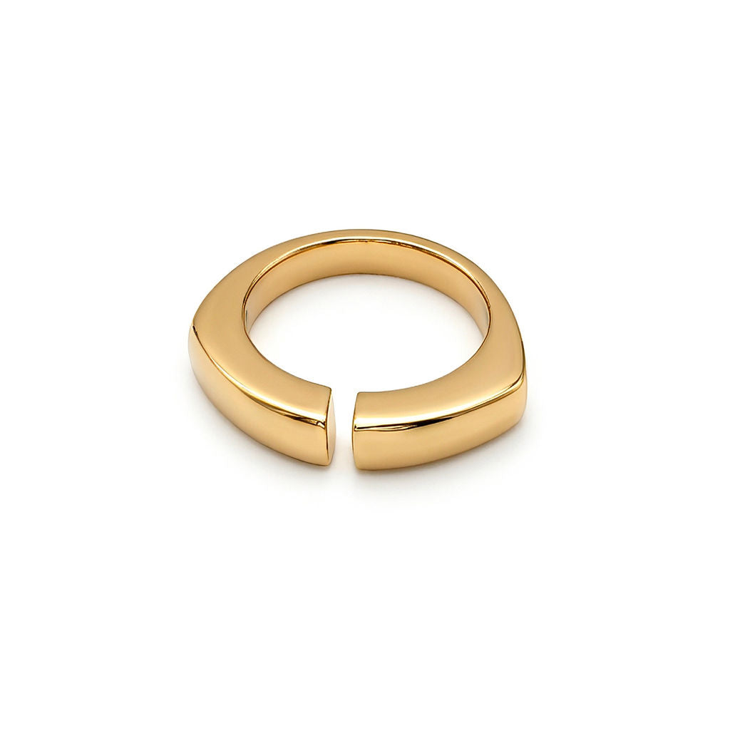 Wema Adjustable Minimalist Geometric Band Ring