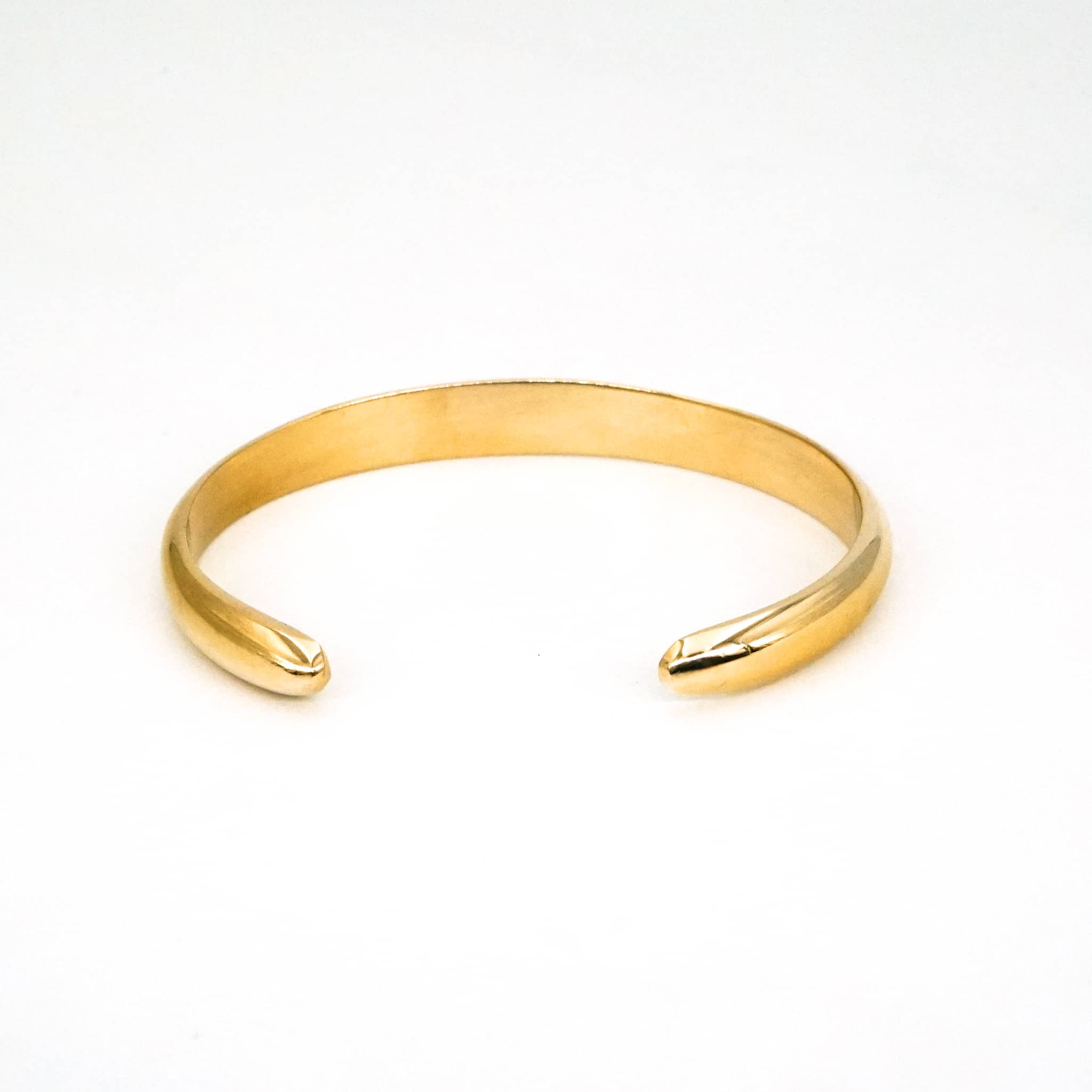 Elegant Brass Cuff Bracelet | Wema - EcoDunia