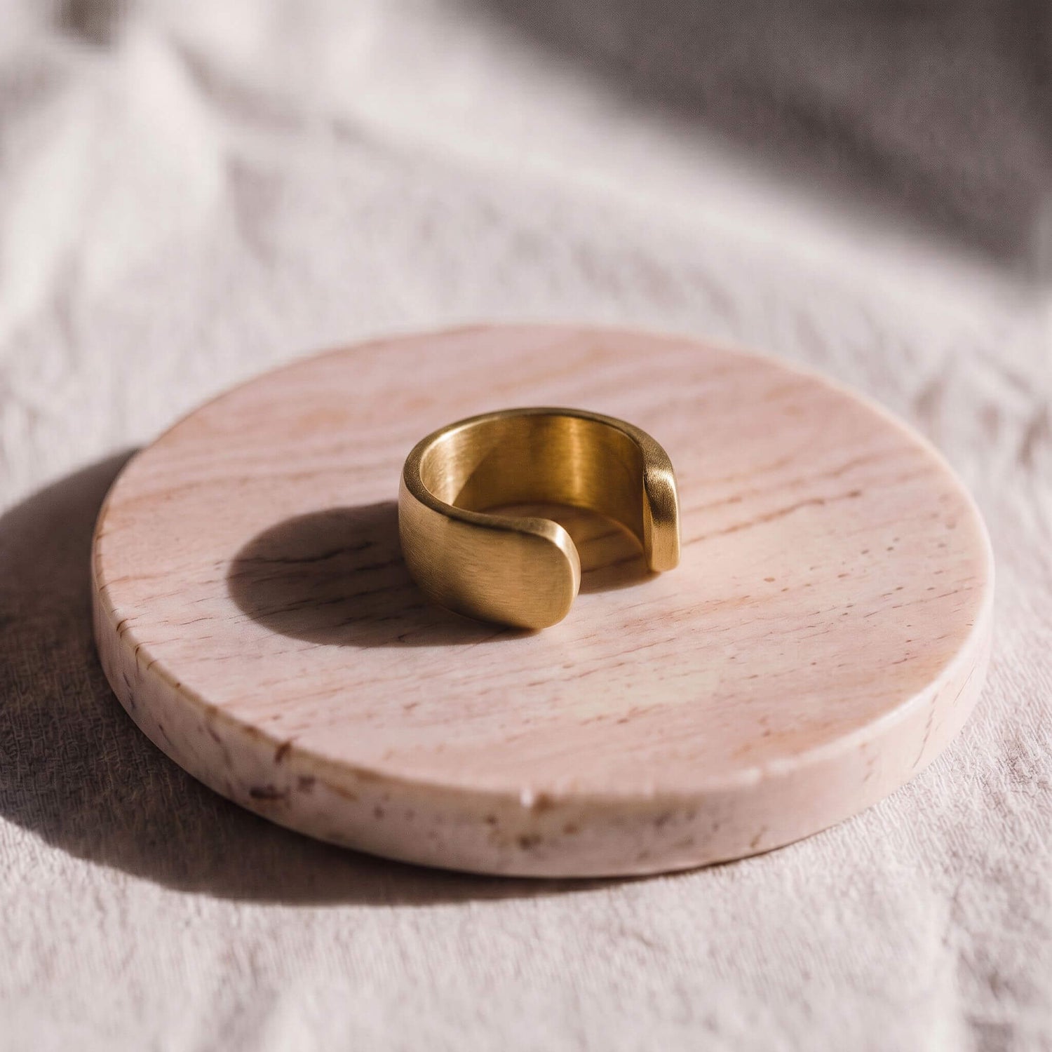 Wide Open Band Cuff Ring | Sia Ecdunia