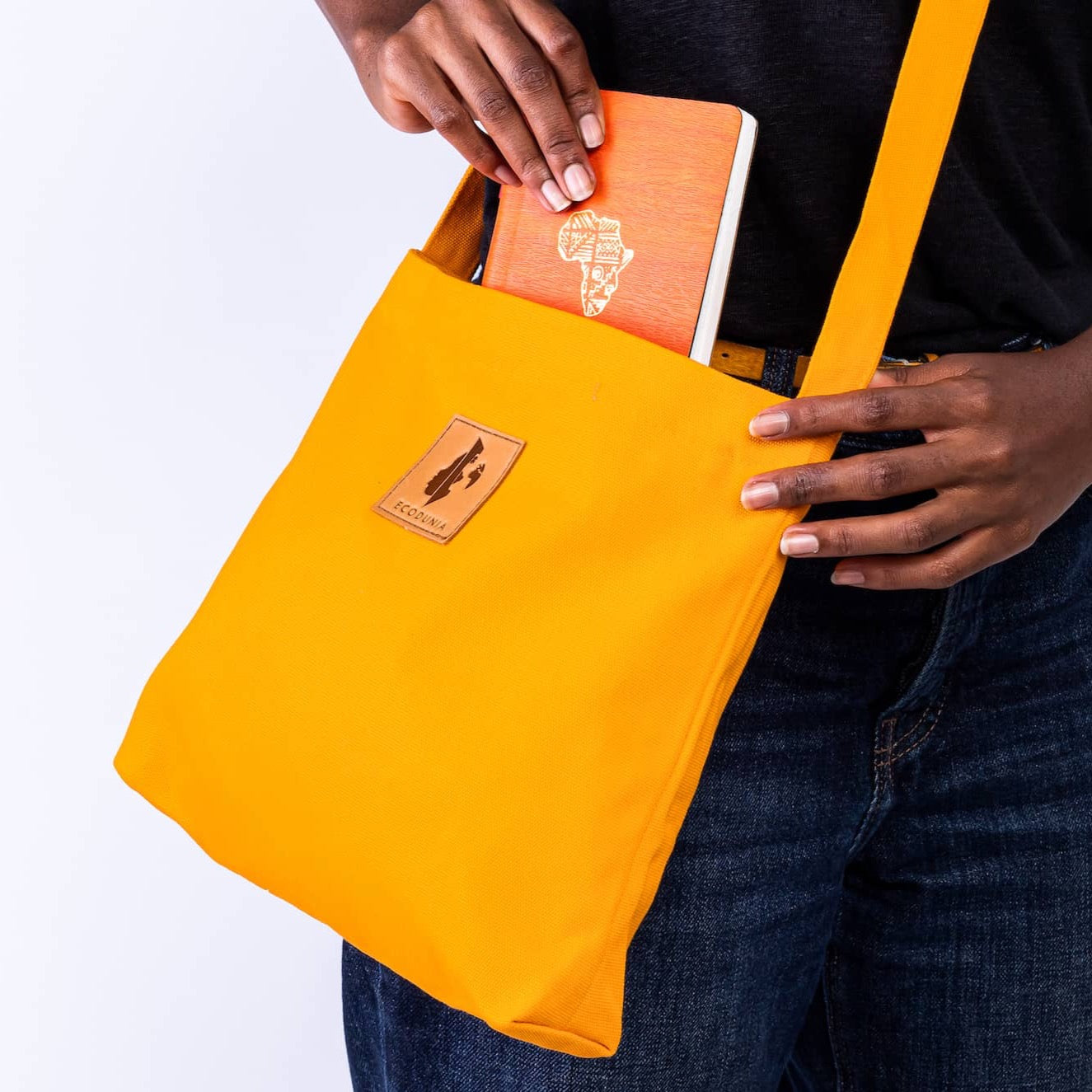 Canvas Mini Crossbody Bag for Men &amp; Women | Amani 
