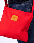 The Mini Amani Crossbody Bag - Red