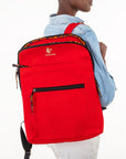 The Zanzi  Backpack - Red