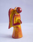 Handmade Soapstone Angels - Yellow