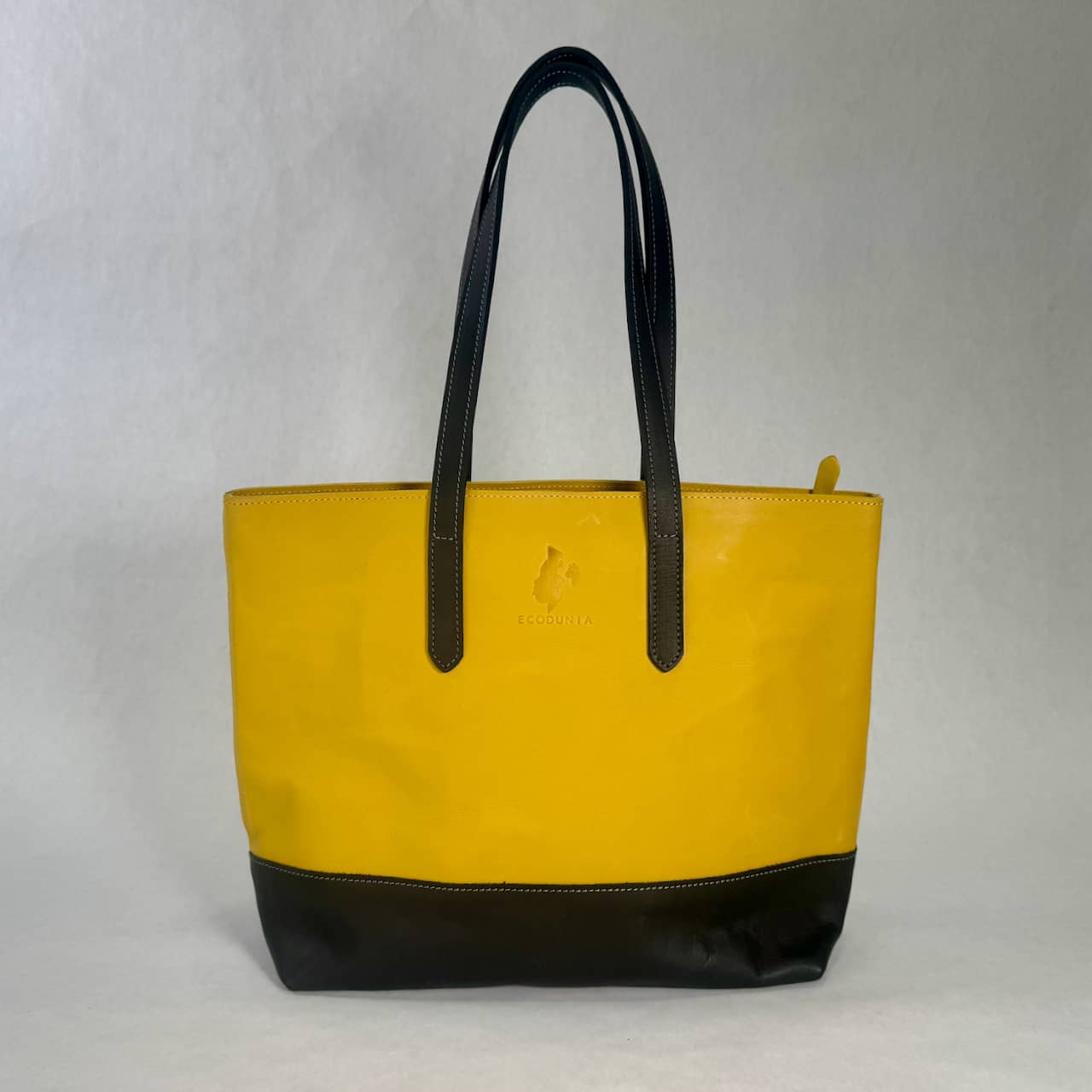 Mara Leather Bag - Yellow