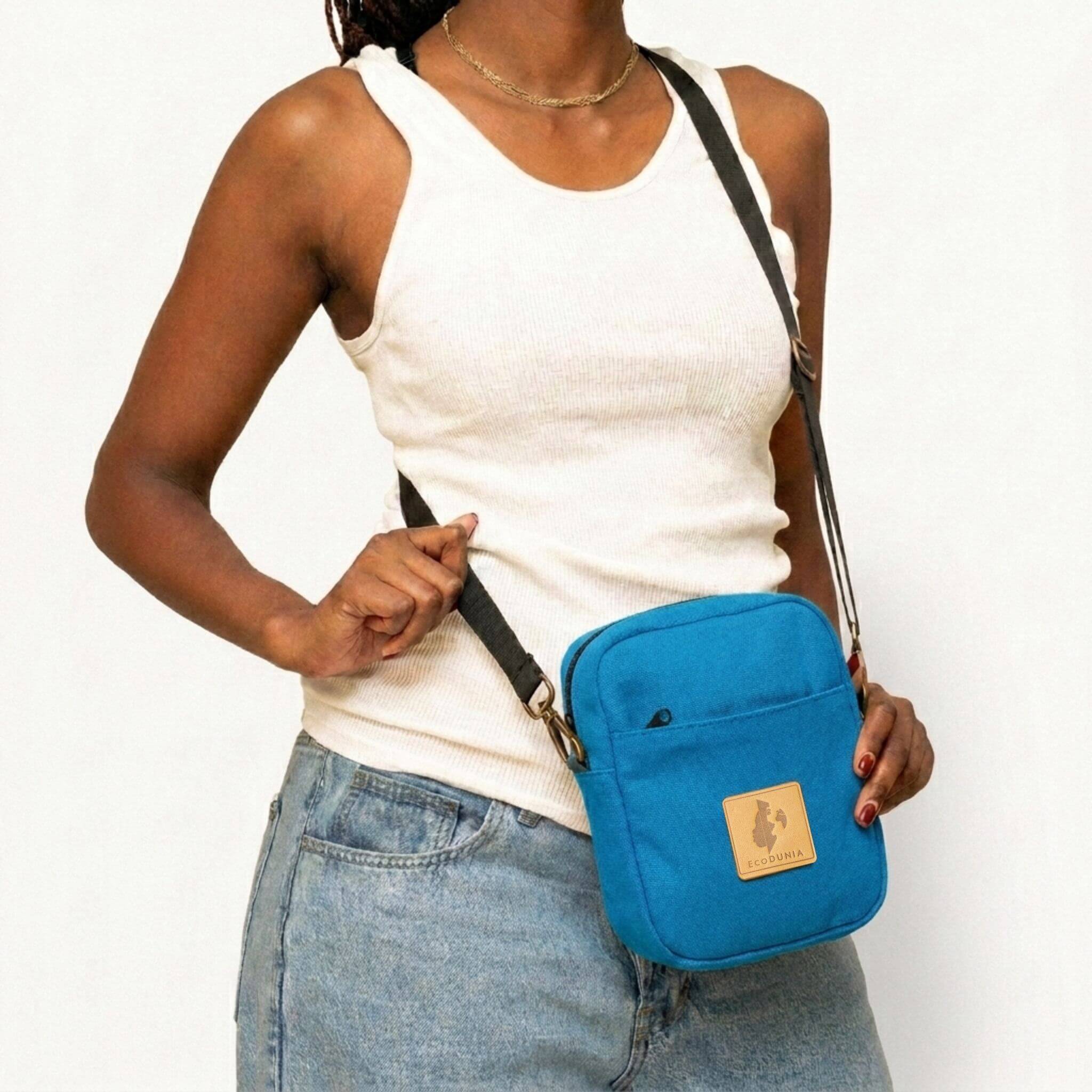 Rozi Canvas Crossbody Bag 2L 