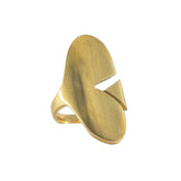 Oval Shield Ring | Zola Ecodunia