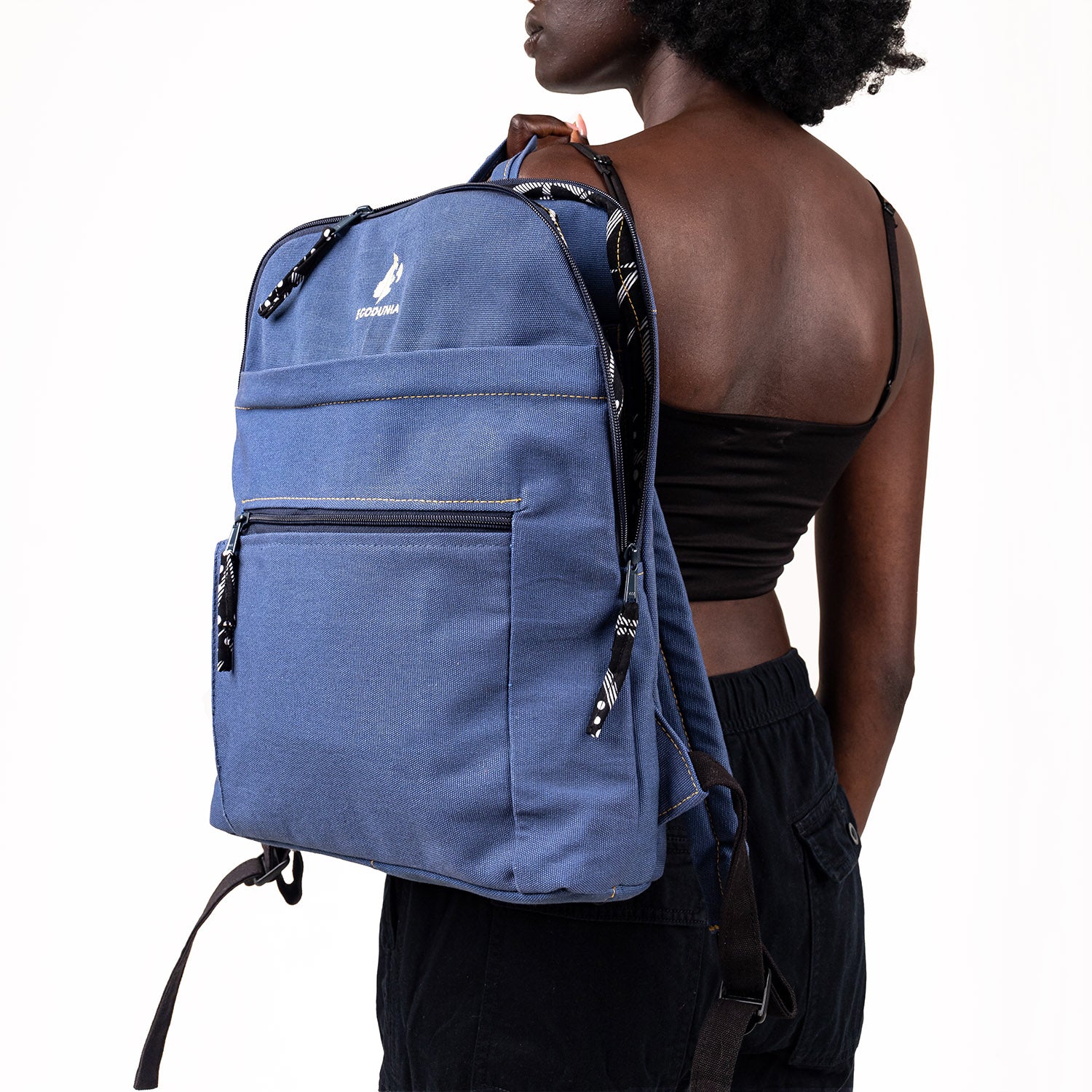 The Zanzi  Backpack - Blue