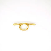 Tulia curved bar ring