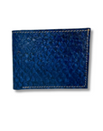 Fish Leather Wallet • Bifold - Standard | Blue