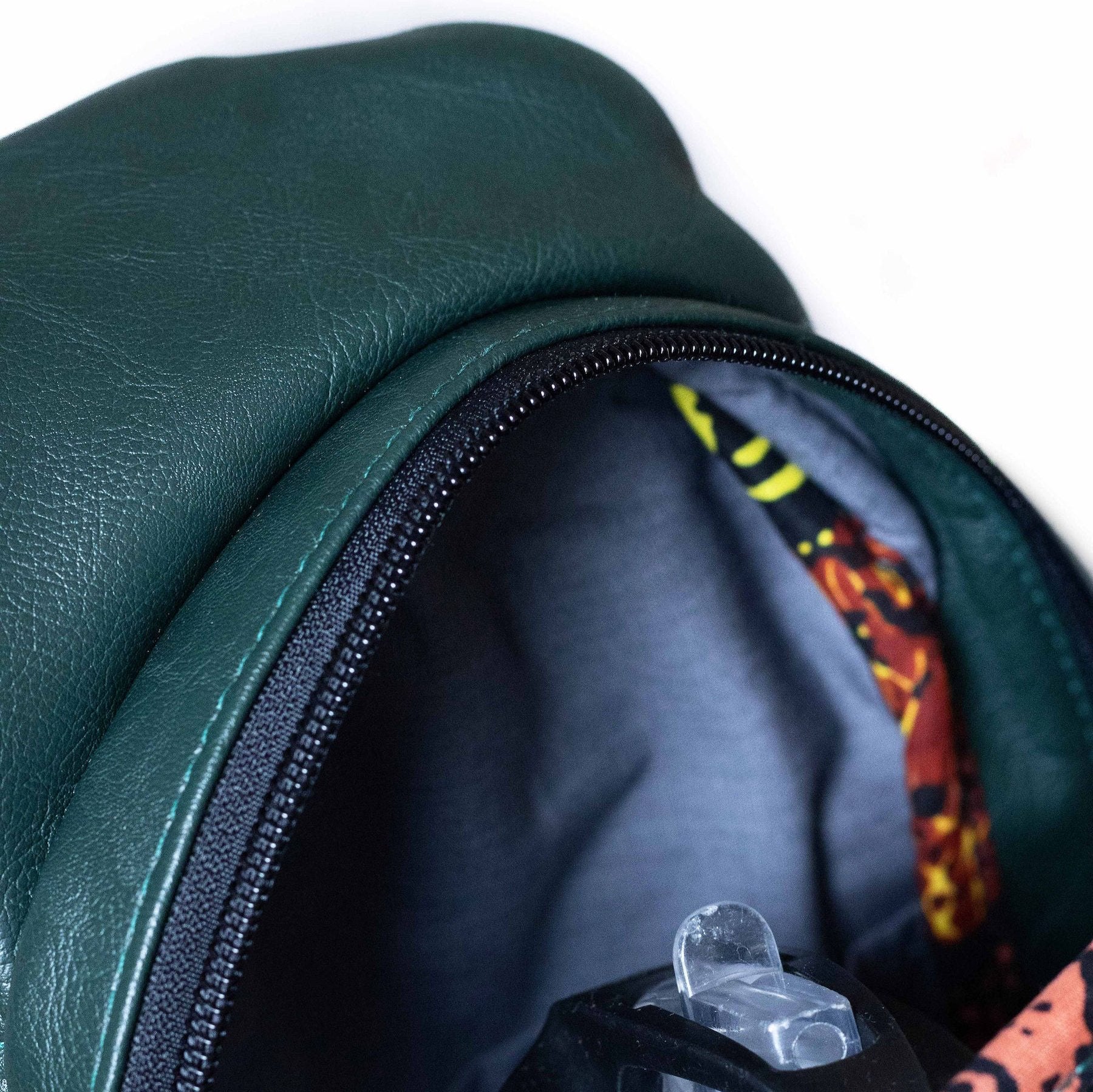 Vegan Leather Umoja Sling Bag- Morrison Green