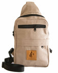 Umoja Sling Bag- Sand White Canvas