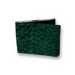 Fish Leather Wallet • Bifold - Slim | Green